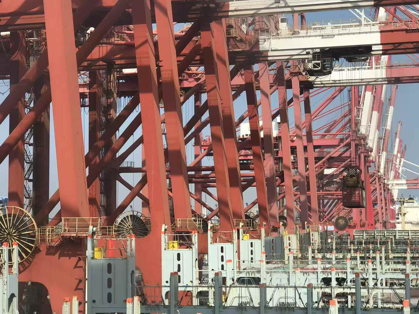 装卸船 注意安全